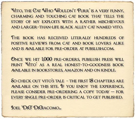 Vito: The Cat Who Wouldn't Purr